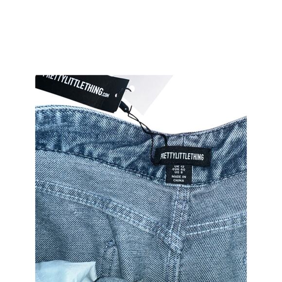 Vintage Mid-Wash Boyfriend Jeans Dipped Back Waistband | Relaxed Fit size 8 - Picture 7 of 8